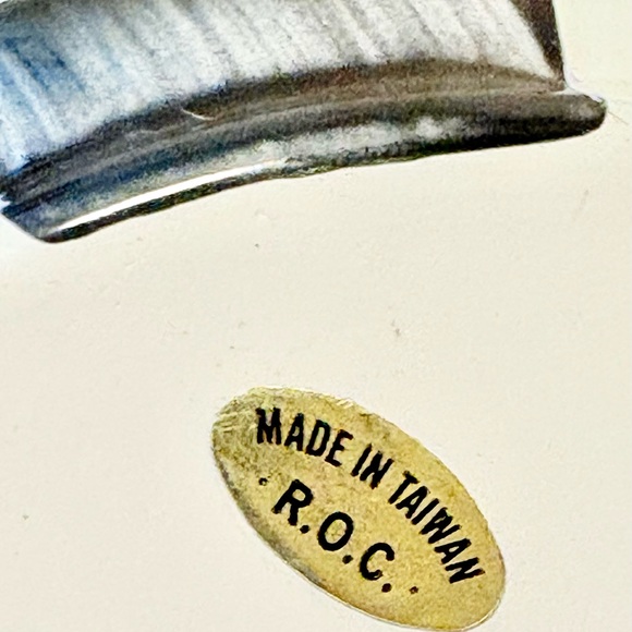 Checkered Ceramic Jar with Red Accent - Picture 7 of 10